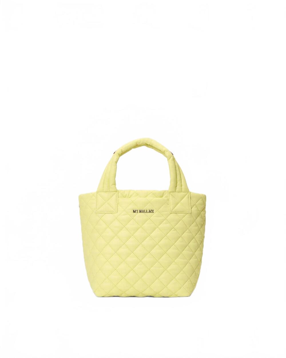 NEW MZ WALLACE mini metro deluxe tote in celery